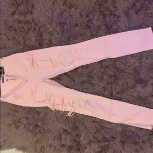 Fashion nova distressed jeans